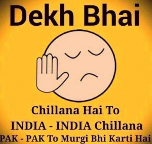 Dekh Bhai Jokes on India Vs Pakistan World Cup 2015 Match