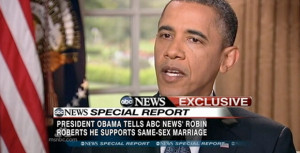 Barack Obama Gay Marriage Quote