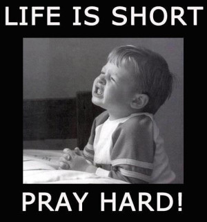 Pray Hard! | Creative LDS Quotes
