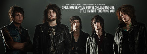 Asking Alexandria Spilling Every Lie Quote Picture