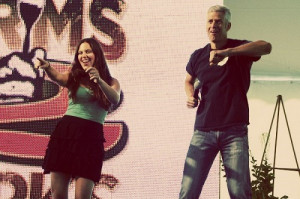 guess I always saw past all the glamour. I didn't know exactly how ...