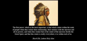 Black Elk Quotes | the department of defense is the behemoth with an ...