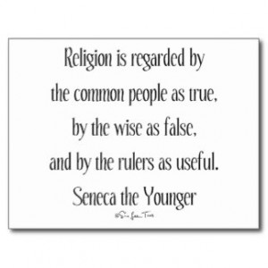 Regarding Religion Postcard