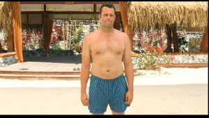 This shirtless pic would be about the size she described, but probably ...