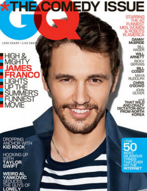 James Franco Gets Cozy With A Skeleton For Terry Richardson