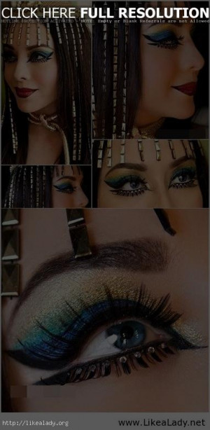 Cleopatra makeup