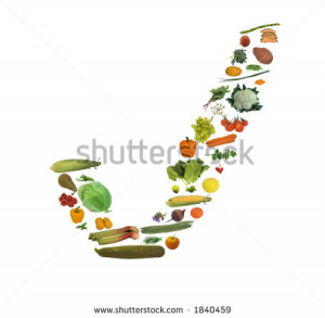 stock-photo-a-tick-shape-with-fresh-food-including-fruit-vegetable