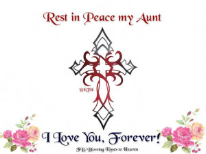 Rest in Peace AuntTattoo Ideas, Side Tattoo, Peace, Tribal Crosses ...
