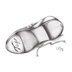 Tap Shoe Drawing