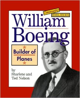 William Boeing delivering first international mail Photograph