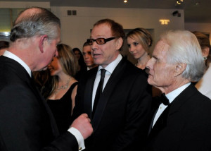 Danny Elfman, Richard D. Zanuck and Prince Charles at event of Alice ...
