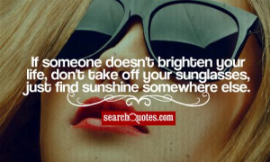 Sunglasses And Advil Quotes...
