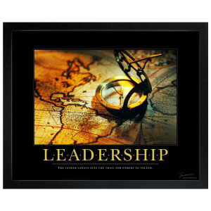 Leadership Lighthouse Motivational Poster