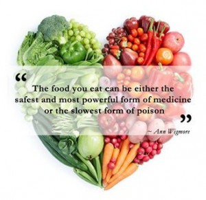 The #food you eat can be either the safest and most powerful form of ...
