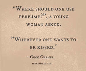 Coco Chanel Perfume Quote Love Bags Shoes 14