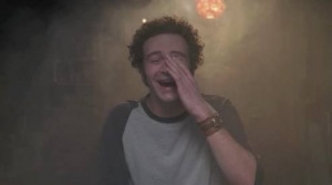 Steven Hyde (That '70s show), smoking weed in Eric Foreman's basement.