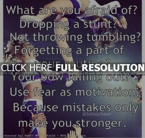 Inspirational Cheerleading Quotes And Sayings