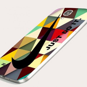 Just Do It Nike Geometric Aztec Quotes 02 Custom Case for Samsung ...