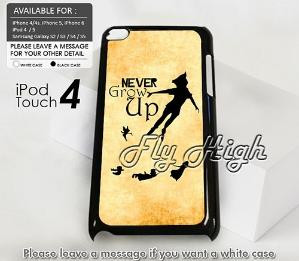 BD 480 Disney Peter Pan Quote Design For iPod 4 Case by Julianna ...