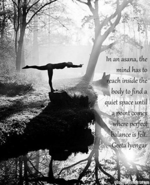 Asana yoga picture quote