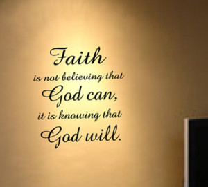 If you have faith in god every thing is possible.