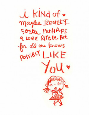 Cute I Like You Quotes