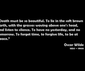 quotes oscar wilde text only black background quote HD Wallpaper of ...