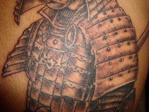 Samurai Warrior Tattoos Samurai tattoo close up 2 by