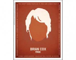 Brian Cox Art Print 8x10 - Physicist Science Educator, Scientist ...