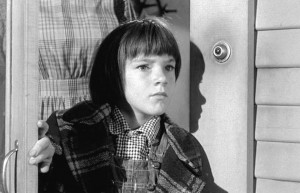 Mary Badham as Scout the 1963 film of To Kill a Mockingbird