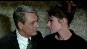 Cary Grant et Audrey Hepburn