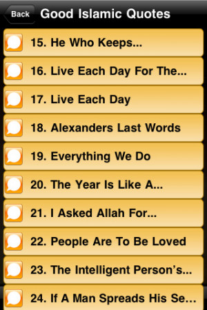 Thread: Good Islamic Quotes Free iPhone App Review Download