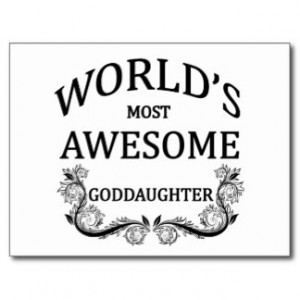 Goddaughter Gifts - Shirts, Posters, Art, & more Gift Ideas