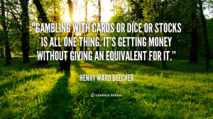 Funny Quotes About Gambling