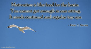 Motivational Thoughts-Quotes-Peter J. Davies-Food for the Brain-Best