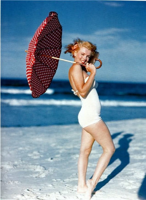 Marilyn Monroe Beach Fantasy
