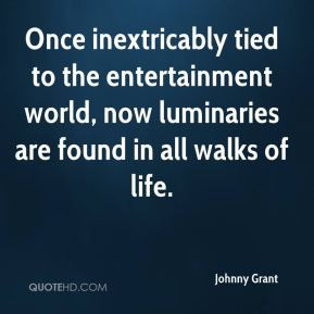 Johnny Grant - Once inextricably tied to the entertainment world, now ...