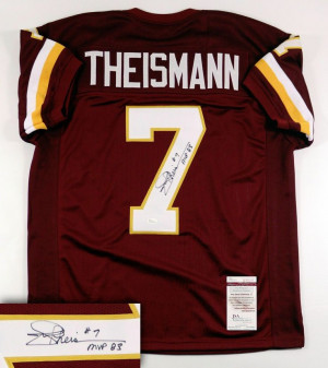 JOE THEISMANN SIGNED WASHINGTON REDSKINS 