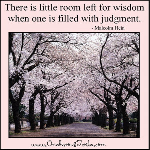 Inspirational Quotes and Sayings There is little room left for wisdom