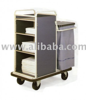 Hotel Housekeeping Maid Cart Trolley