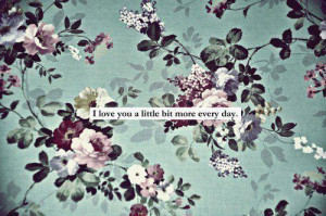 cute, flowers, love, quote