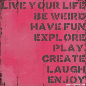 ... really important to live your life to the absolute fullest. #Quotes