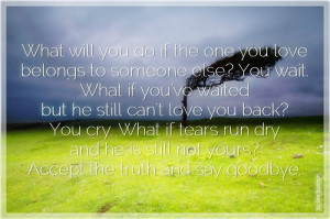 He Loves Someone Else Quotes. QuotesGram