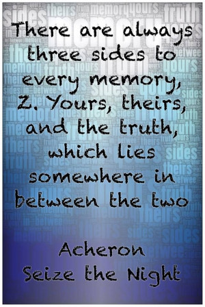 Quote about Truth from Sherrilyn Kenyon's Dark Hunter series