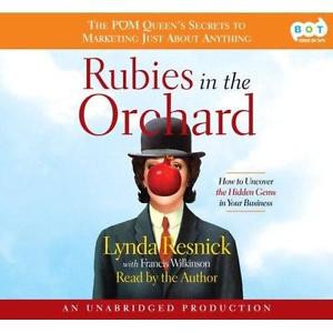 BOOK AUDIOBOOK CD Lynda Resnick Business RUBIES IN THE ORCHARD