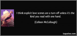 More Colleen McCullough Quotes