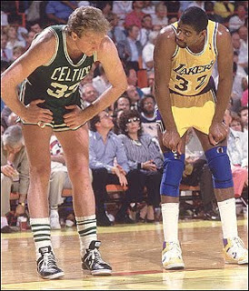 ... ....you're there for a reason, you're there to win a game-Larry Bird