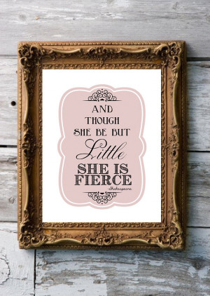 Shakespeare quote wall art DIGITAL DOWNLOAD home decor illustration ...