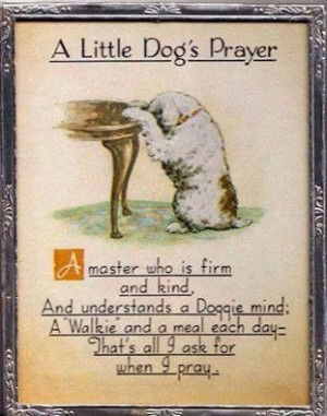 Dogs Prayer