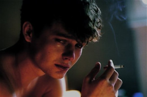 boy, cigarette, pretty, sad